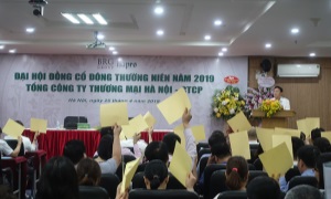 Đại hội đồng cổ đông thường niên năm 2019 của Tổng công ty Thương mại Hà Nội – Công ty cổ phần